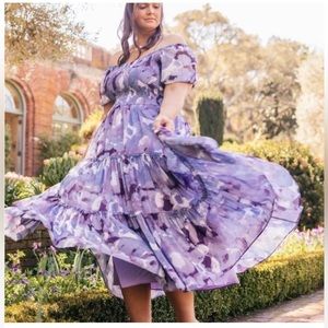 Jessakae purple floral dress